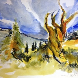 lone pine hill california  By Daniel Clarke