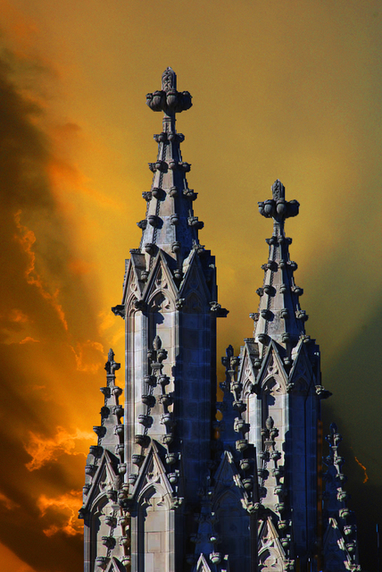 Daniel B. Mcneill  'The National Cathedral', created in 2011, Original Photography Color.