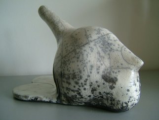 Daniel Janssens: 'Head', 2009 Handbuilt Ceramics, Abstract Figurative. 