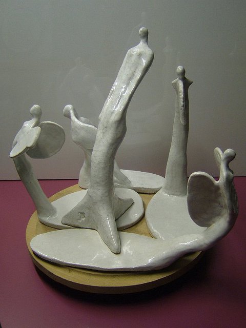 Daniel Janssens  'Rising Above Angels', created in 2009, Original Ceramics Other.