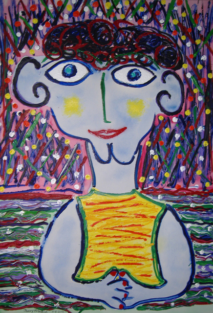 Danny Hollenbaugh  'Mothers Boy', created in 2007, Original Painting Acrylic.
