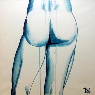 Dariya Afanaseva: 'resilience', 2014 Acrylic Painting, nudes.  canvas/ acrylic 50cm x 50cm 2014         ...
