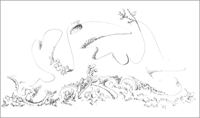 Dave Martsolf  'Examination', created in 2002, Original Drawing Pastel.