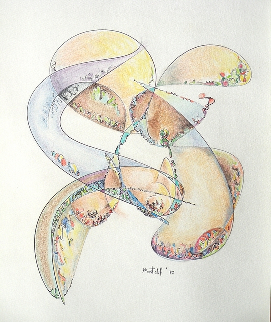 Dave Martsolf  'Fruit', created in 2010, Original Drawing Pastel.