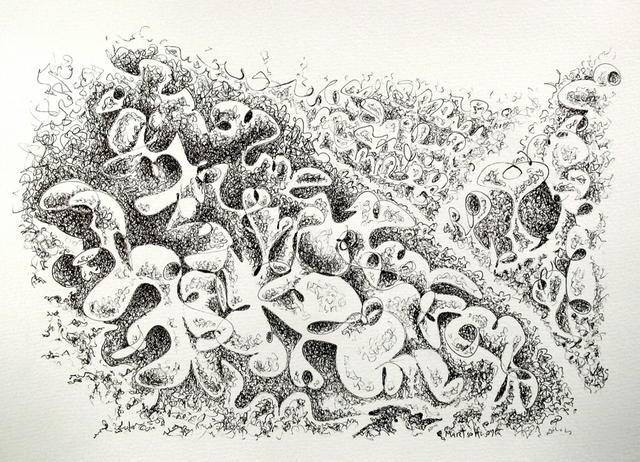 Dave Martsolf  'Hillsides', created in 2007, Original Drawing Pastel.