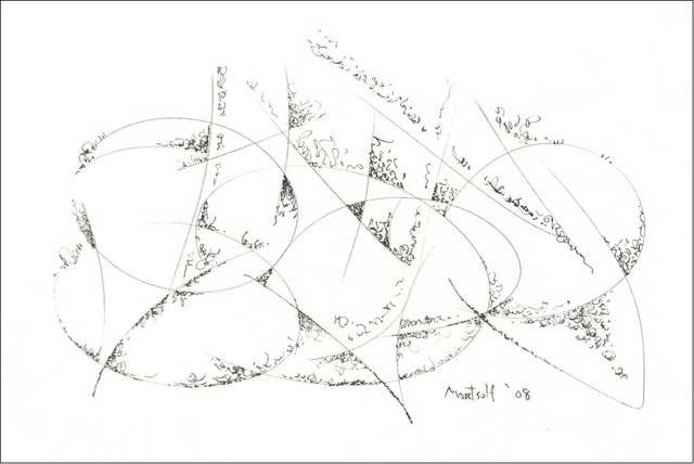 Dave Martsolf  'Sharp', created in 2008, Original Drawing Pastel.