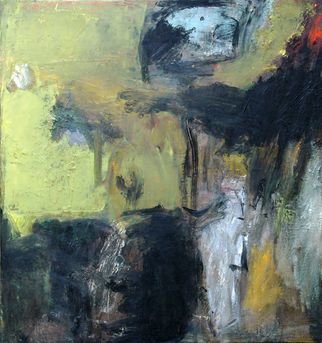 David Zylstra: 'Spring Landscape', 2008 Oil Painting, Abstract Landscape. 