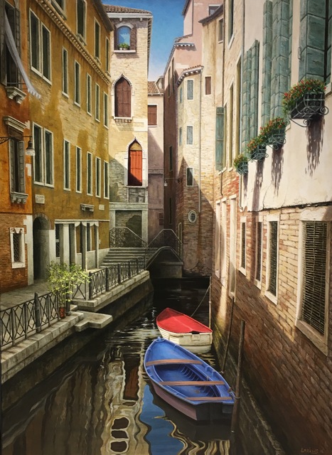 David Larkins  'Bella Venezia', created in 2016, Original Giclee Reproduction.