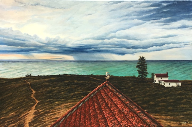 David Larkins  'After The Squall', created in 2018, Original Giclee Reproduction.