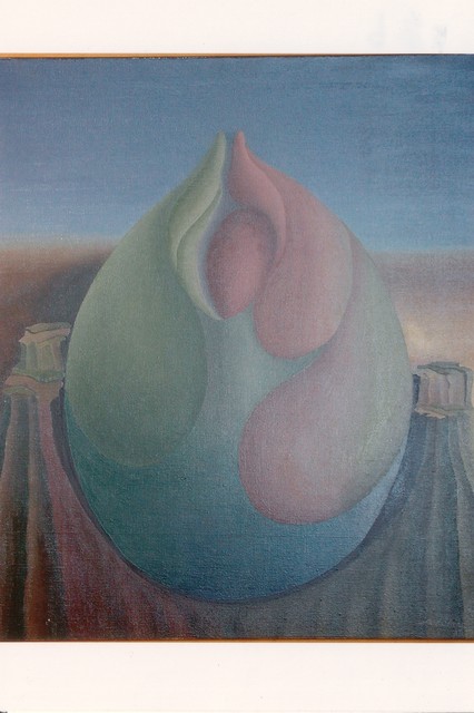 Raquel Davidovici  'Gestacion', created in 1977, Original Painting Oil.