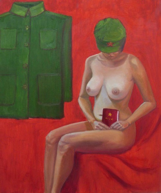 Winnie Davies  'PLA', created in 2008, Original Painting Oil.