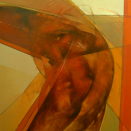 Jorge Posada: 'Animus Corpus In motion III ', 2009 Oil Painting, Abstract Figurative. Artist Description:  Animus Corpus Series, oil on canvas, abstract, figurative ...