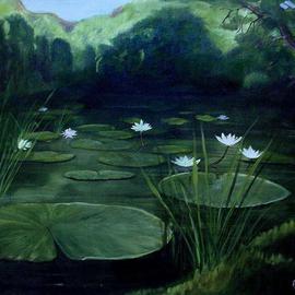 Secret Pond By Devi Delavie