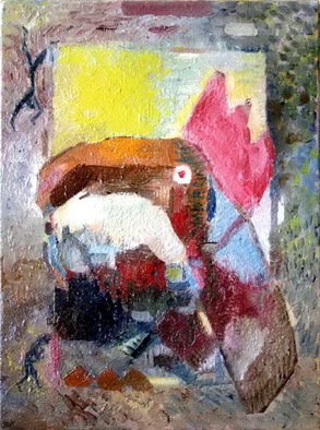 Basha Aziz: 'morning', 2010 Oil Painting, Birds.     oil on canvas              ...
