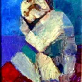Basha Aziz: 'portrait', 2005 Oil Painting, Birds. Artist Description:          oil on canvas                   ...