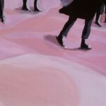 patineurs en rose By Denise Dalzell