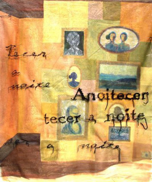 Denise Derviche  'Anoitecer', created in 2005, Original Collage.