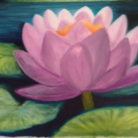 Pink Water Lily By Denise Seyhun
