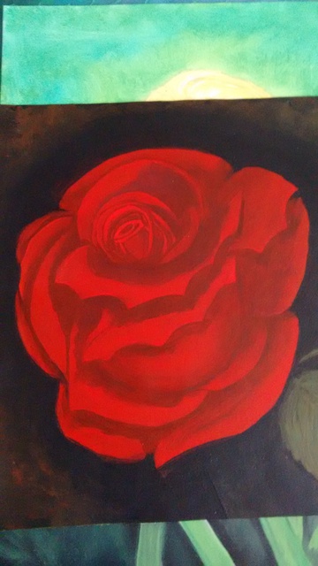 Denise Seyhun  'Red Rose', created in 2016, Original Other.