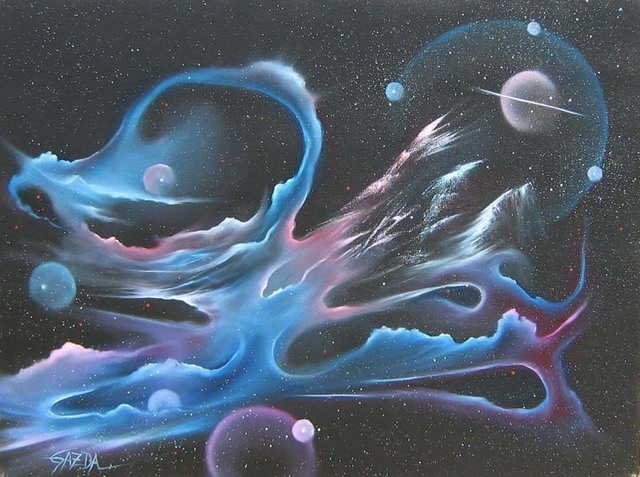 David Gazda  'Morning Glory 14', created in 2008, Original Painting Oil.