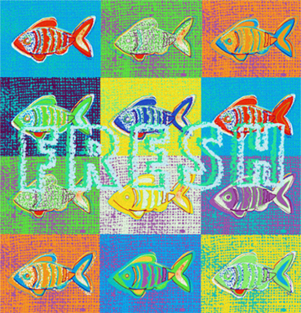 James Dinverno  'Fresh', created in 2000, Original Painting Acrylic.
