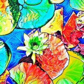 water lily By Dmitri Ivnitski