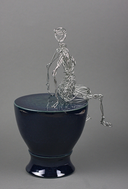 Djan Mulderij  'No Wireless Piece II', created in 2014, Original Ceramics Other.