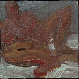 Djordje Sokolovski: 'nude 3', 2001 Oil Painting, nudes. Artist Description:   nude women, oil on cardboard, small  ...