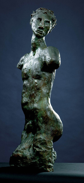 Artist Donatella Richtman. 'Warrior' Artwork Image, Created in 1987, Original Sculpture Bronze. #art #artist
