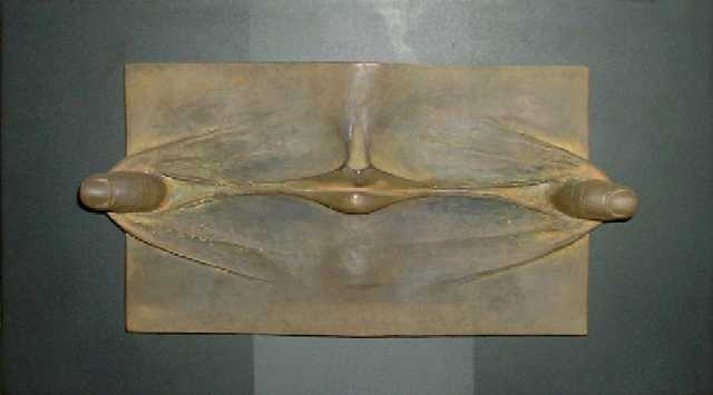 Artist Don Dougan. 'STRETCHED TRUTH POETIC LICENSE' Artwork Image, Created in 2002, Original Sculpture Bronze. #art #artist