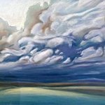 Moving Spring Sky By Donna Gallant