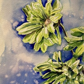 Green Daisies, Donna Gallant