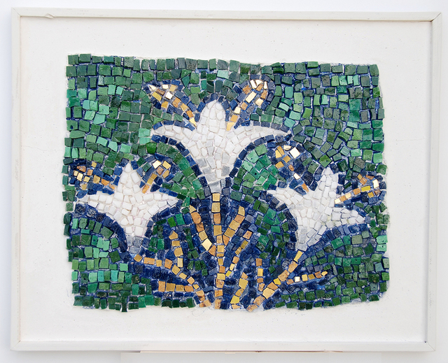 Jerry Reynolds  'Lilies', created in 2011, Original Mosaic.