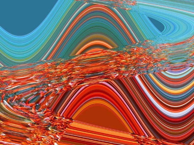 Dora Martinez  ' Wind', created in 2008, Original Computer Art.