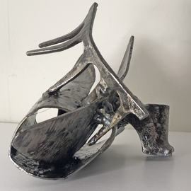 Bob Dornberg: 'blade', 2020 Steel Sculpture, Abstract. Artist Description: Abstract Steel Sculpture...