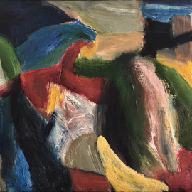 Bob Dornberg: 'harrmony', 2020 Oil Painting, Abstract. Artist Description: Color objects in harmony...