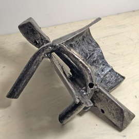 Bob Dornberg: 'pipe', 2020 Steel Sculpture, Abstract. Artist Description: Abstract steel...