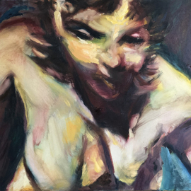 Bob Dornberg: 'suspend', 2021 Oil Painting, Abstract. Artist Description: SUSPEND...