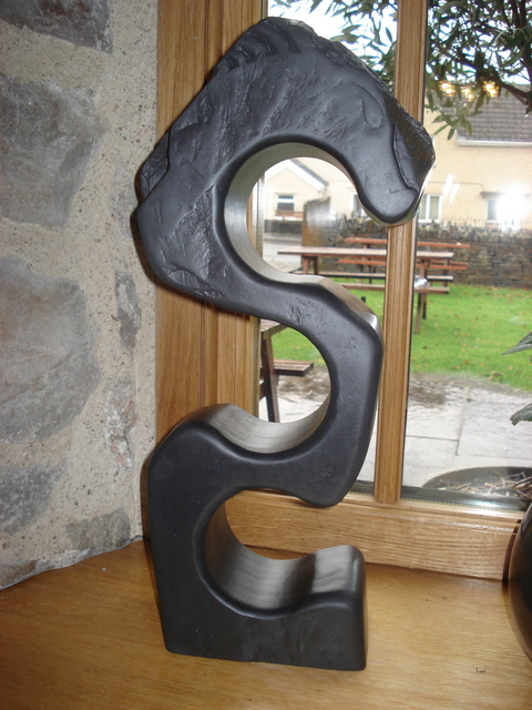 Matthew Billington  'Knucker', created in 2008, Original Sculpture Stone.