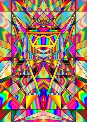 Charles Frederickson: 'facefacts', 2014 Digital Drawing, Surrealism.   faceoff  ...