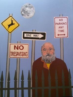Daniel Topalis: 'walking aimlessly', 2012 Acrylic Painting, People.  panting acrylic canvas people ...