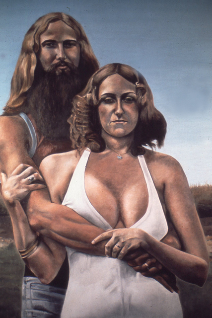 Lou Posner  'Dale And Denise', created in 1972, Original Other.
