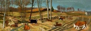 Artist Lou Posner. 'Deom Farm II' Artwork Image, Created in 2000, Original Other. #art #artist