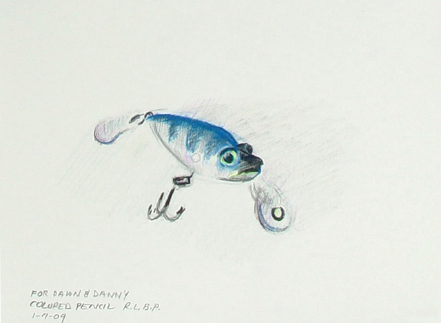 Artist Lou Posner. 'Fishing Lure' Artwork Image, Created in 2009, Original Other. #art #artist