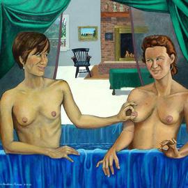 Ladies in the Bath By Lou Posner