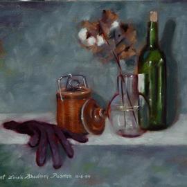 Still Life with Cotton By Lou Posner