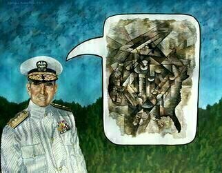 Artist Lou Posner. 'The Art Of War' Artwork Image, Created in 1999, Original Other. #art #artist