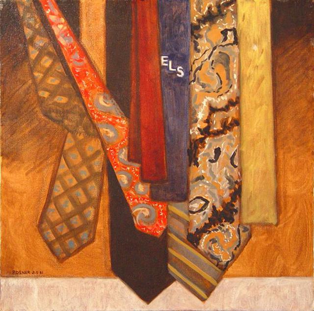 Artist Lou Posner. 'The Ties That Bind' Artwork Image, Created in 1981, Original Other. #art #artist