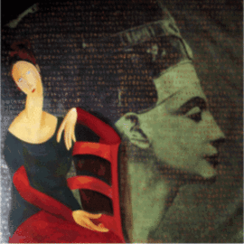Jeanne Herbuterne And Nefertiti, Durga Kainthola