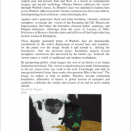 Warhol And The History Of Art , Durga Kainthola